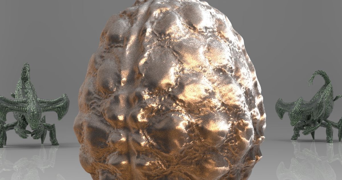 Whispering egg by A86 Download free STL model