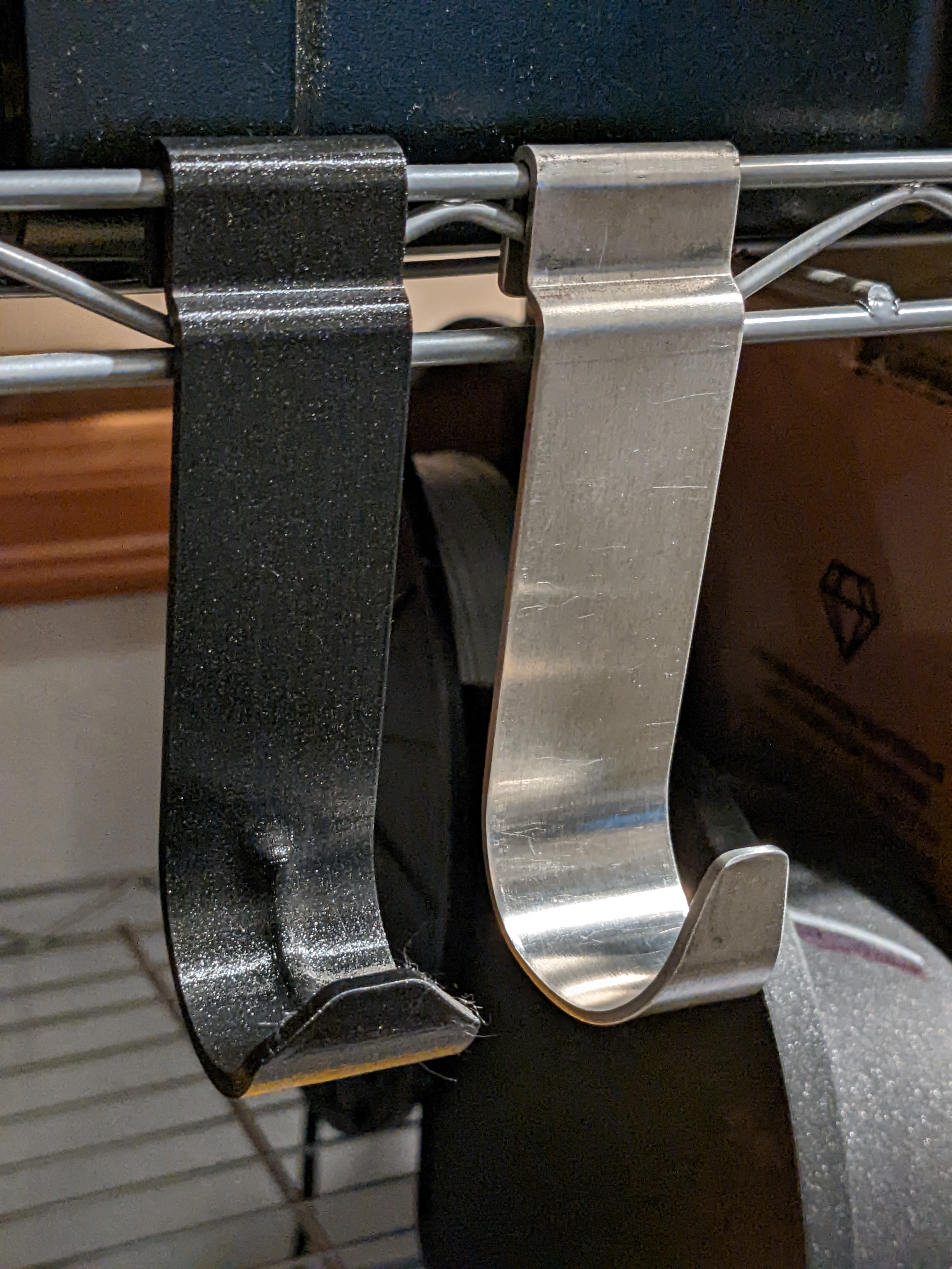 Miniatura 3 do modelo 3D Coat Hook for Toolbox, Wire Rack, Etc.