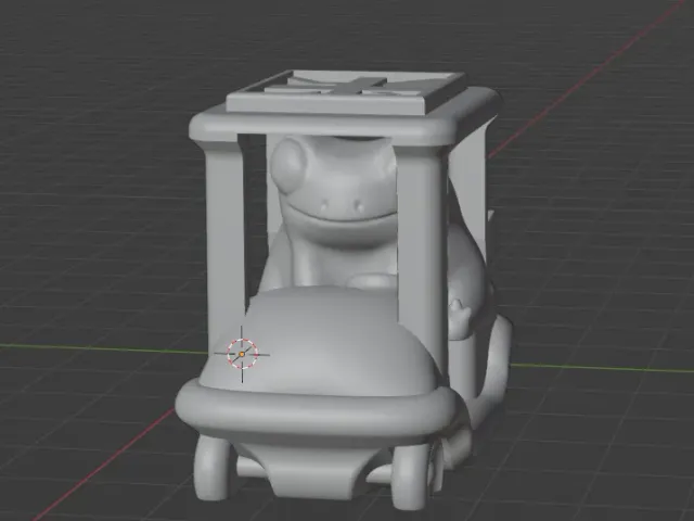 Fred but driving buggy