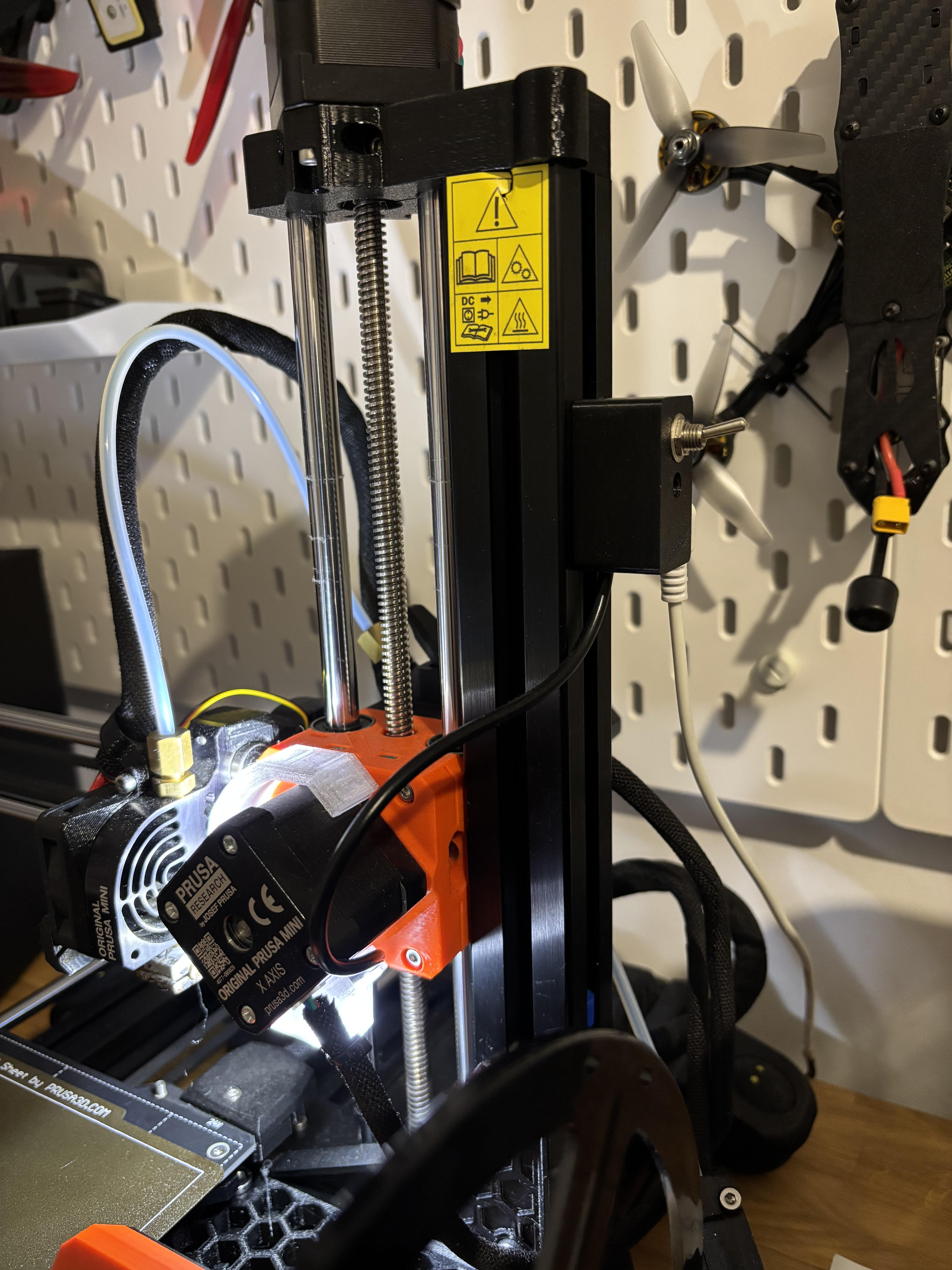 Prusa mini light switch