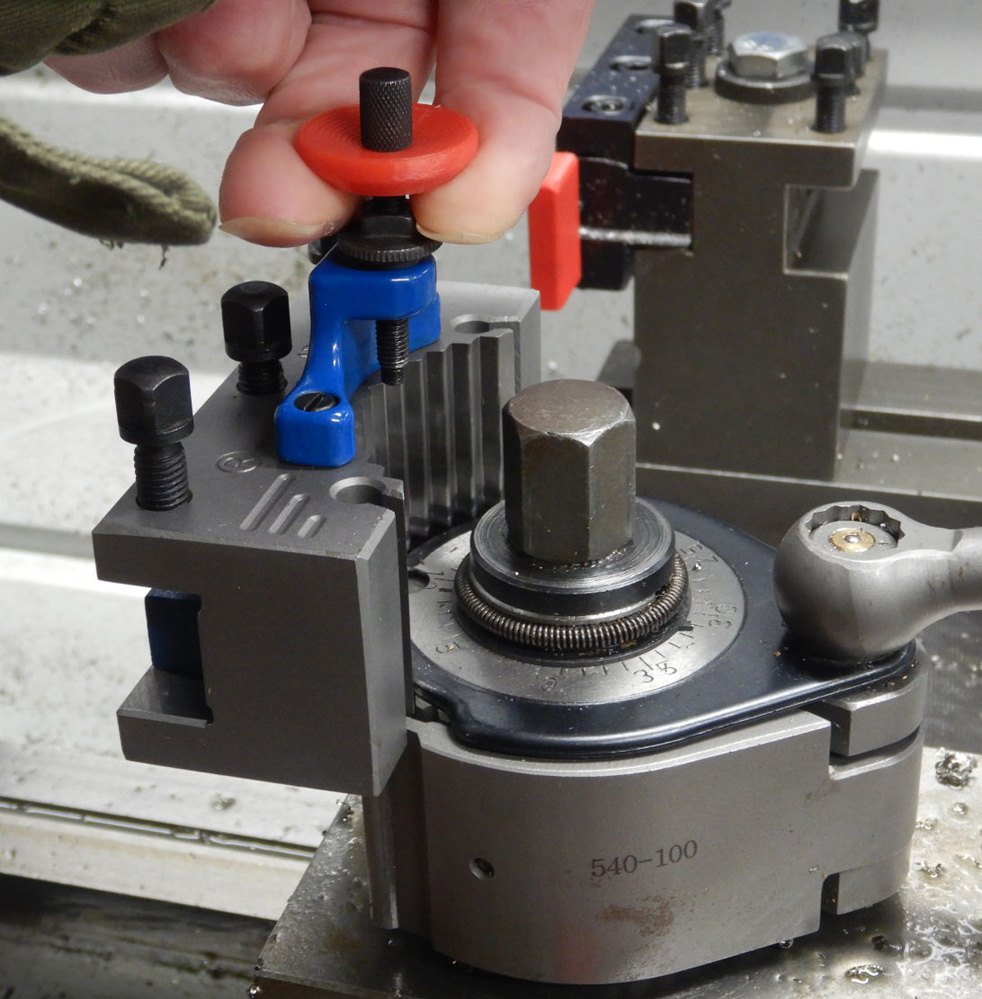 Multifix Liftknob Hebeknopf Hebescheibe Schnellwechselkassette Quick Change Tool Holder — miniatura 8