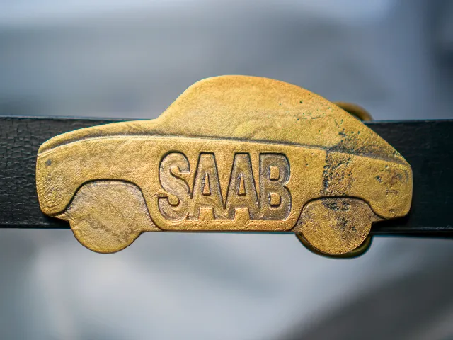 Saab 96 Belt Buckle