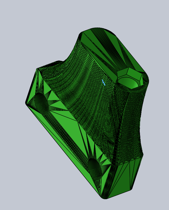 Kingroon KP3S 3.0/PRO mod for stock Titan extruder modificated
