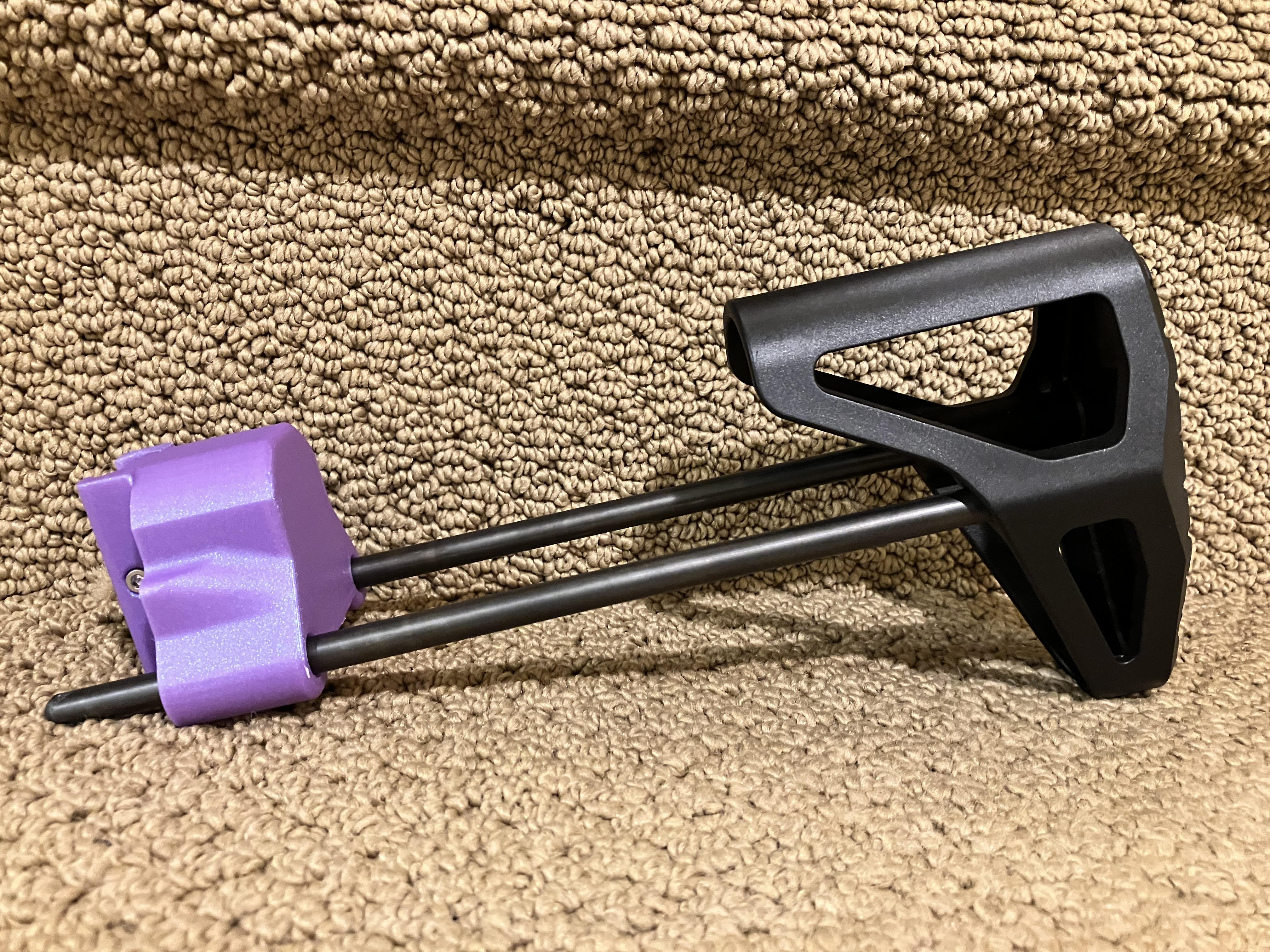 Picatinny Stock Adapter For Worker Bar Stock
