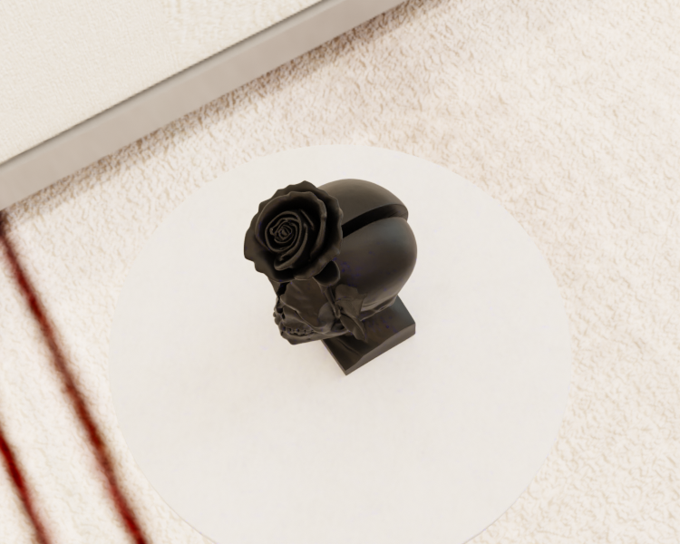 Cracked Rose Skull — miniatura 9