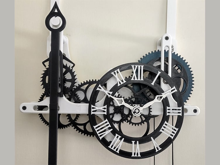 3D Printed Pendulum Clock