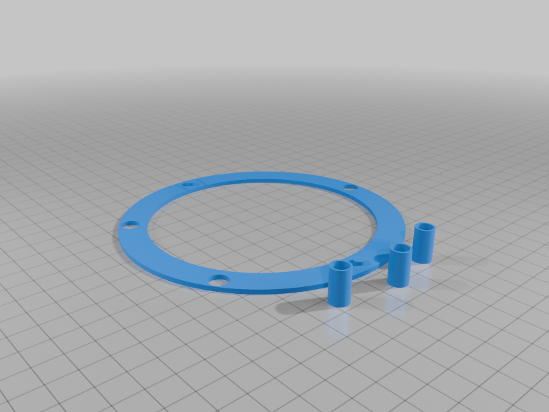 Miniatura 16 do modelo 3D 3D Printed Pendulum Clock