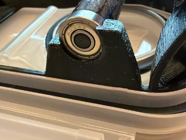 printing only axis for Drybox | Cheap Filament Storage Box | Polydryer Compatible Dry Box