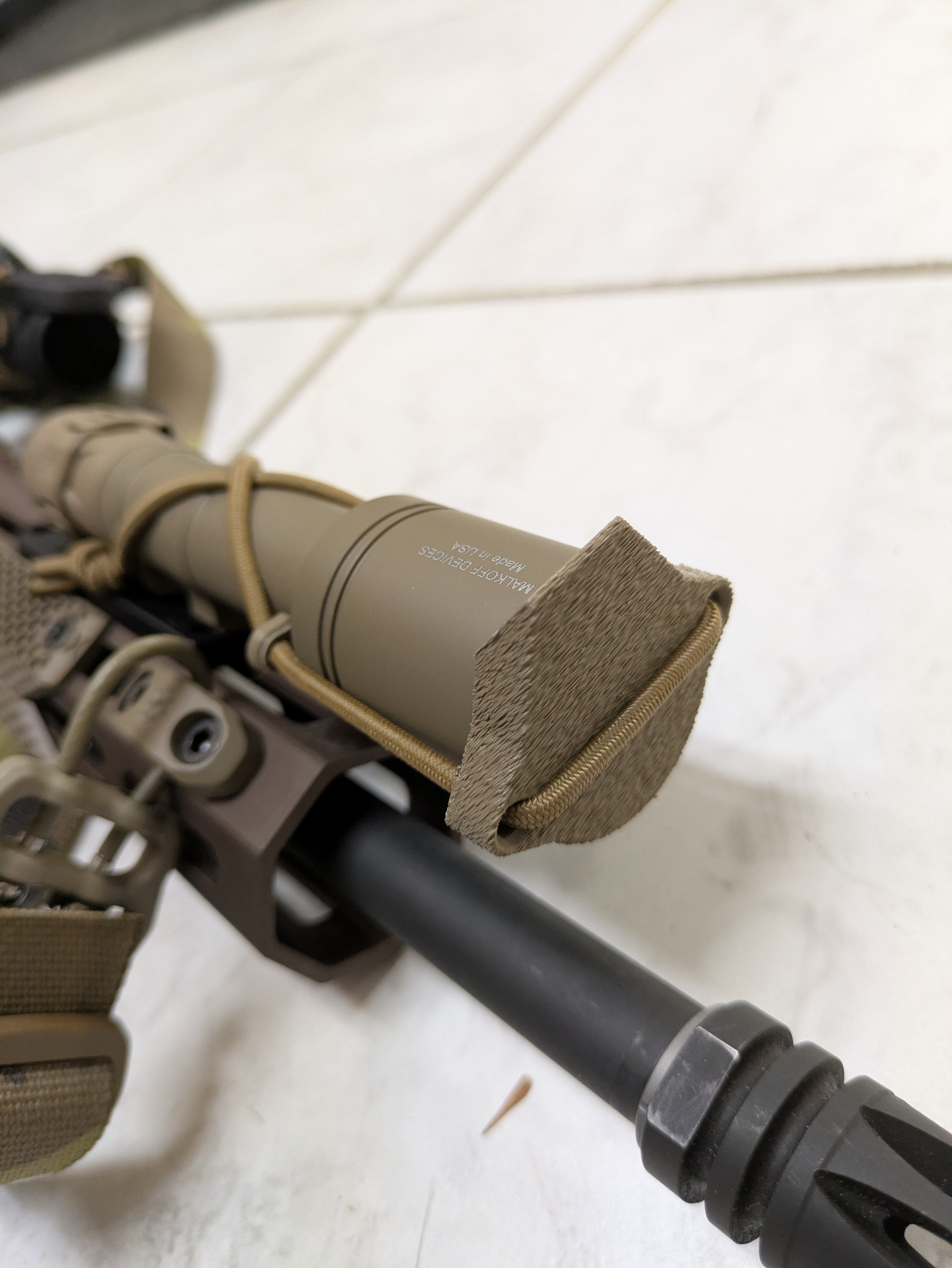 Weapon Light Cap and Collar
