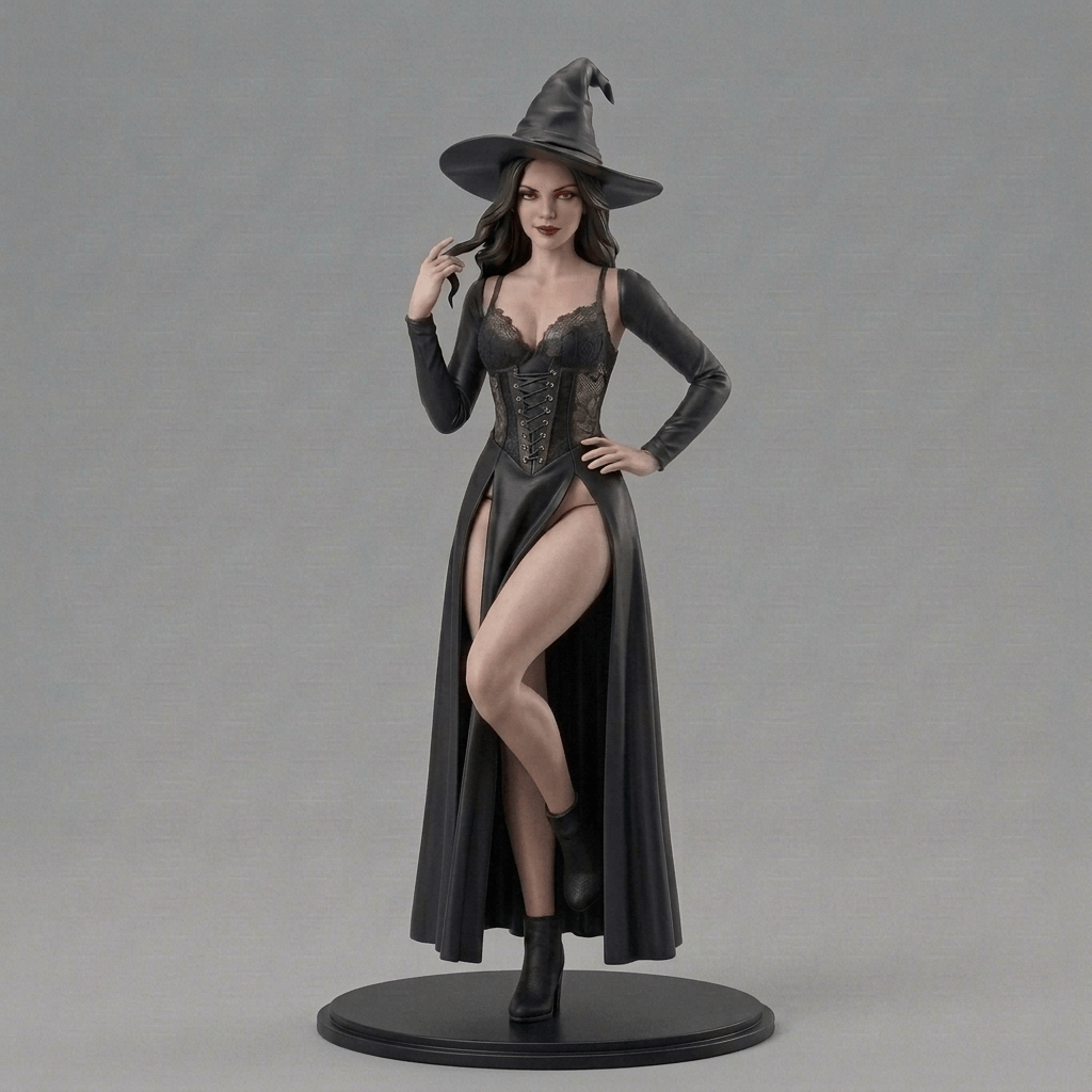 Pinup Art-Sexy Witch