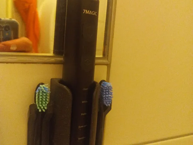 Toothbrush wallholder 7Magic