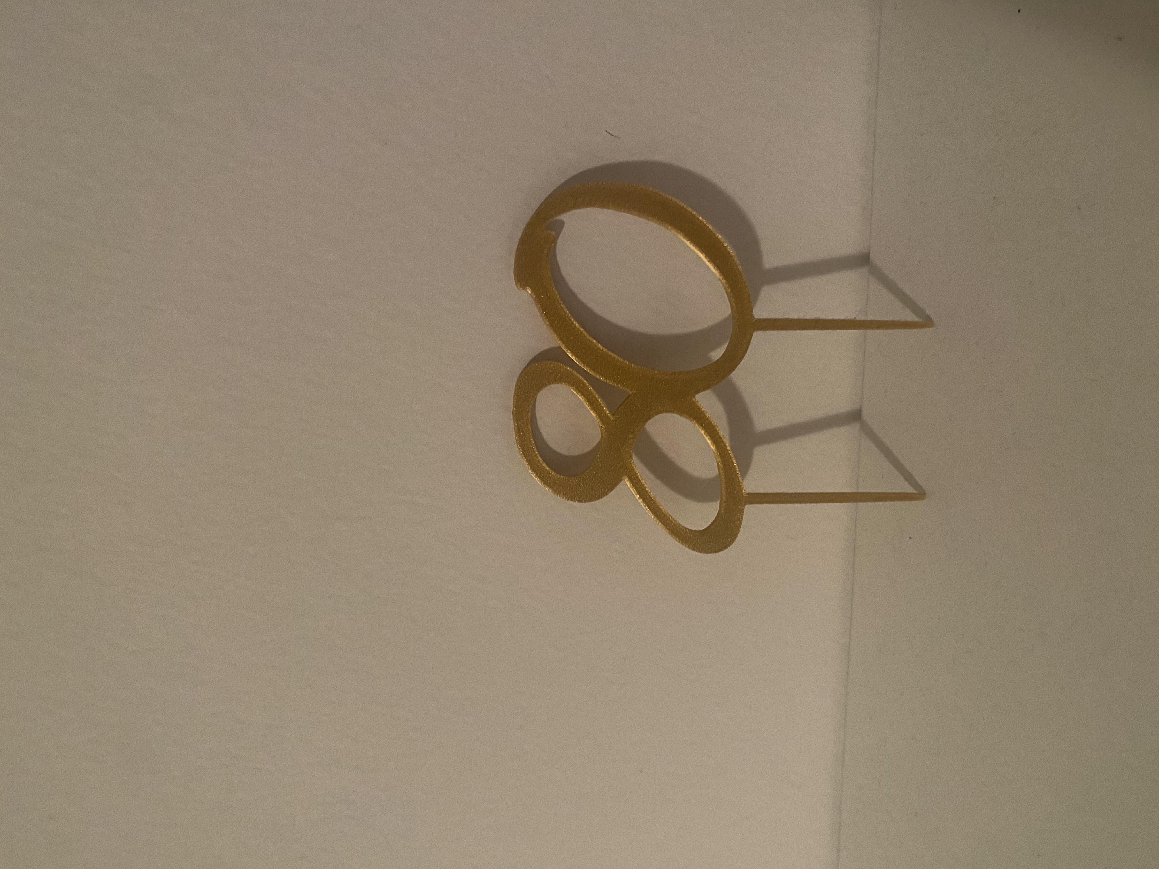Cake topper "80"