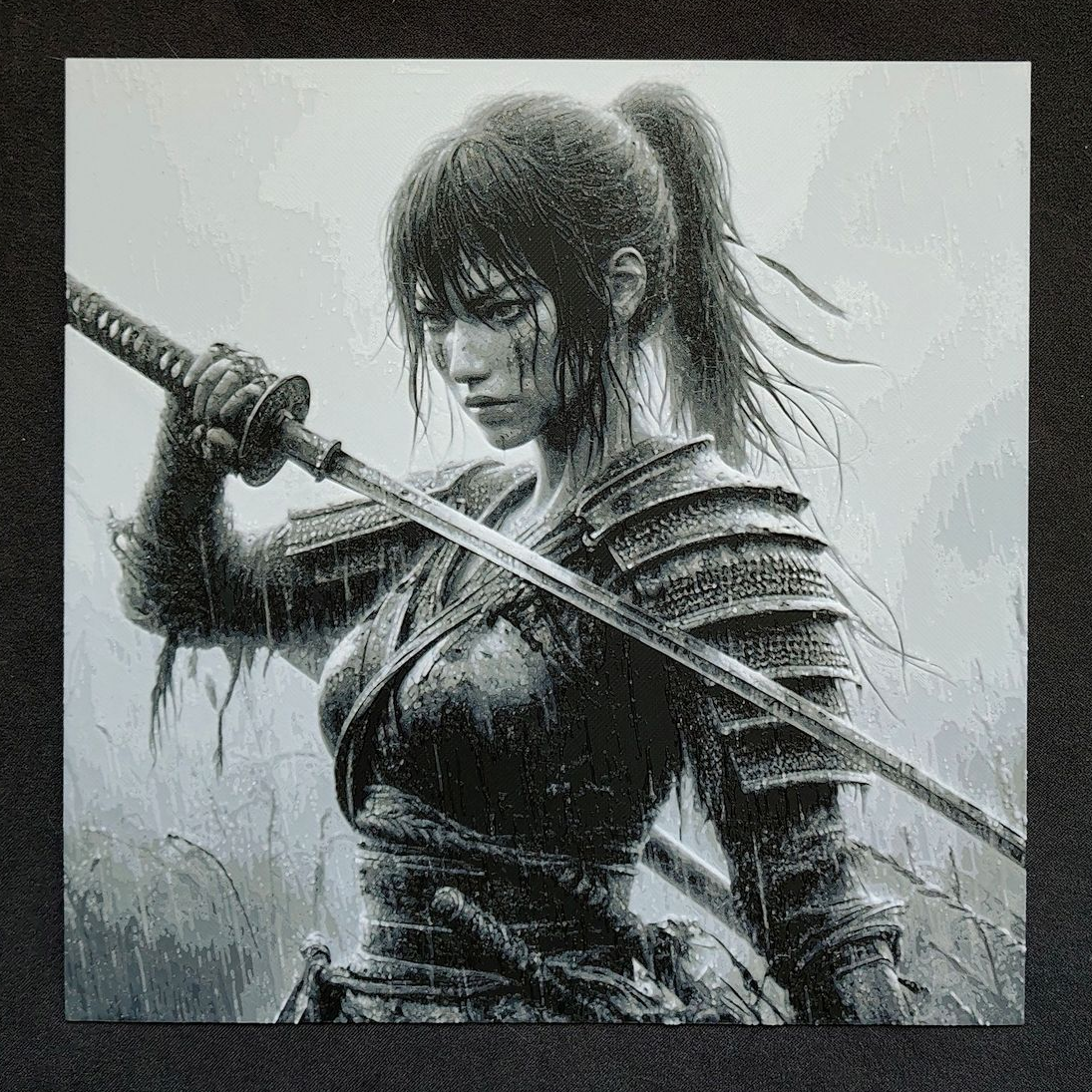 Samurai girl II. HueForge
