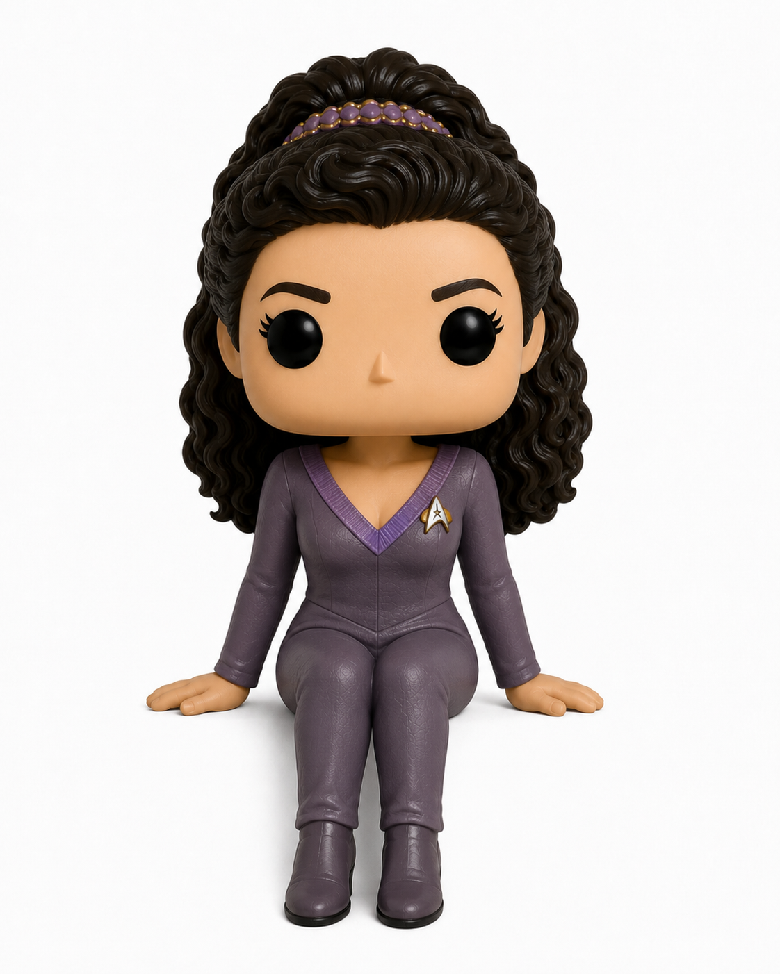 Counselor Deanna Troi Star Trek TNG desktop monitor buddy