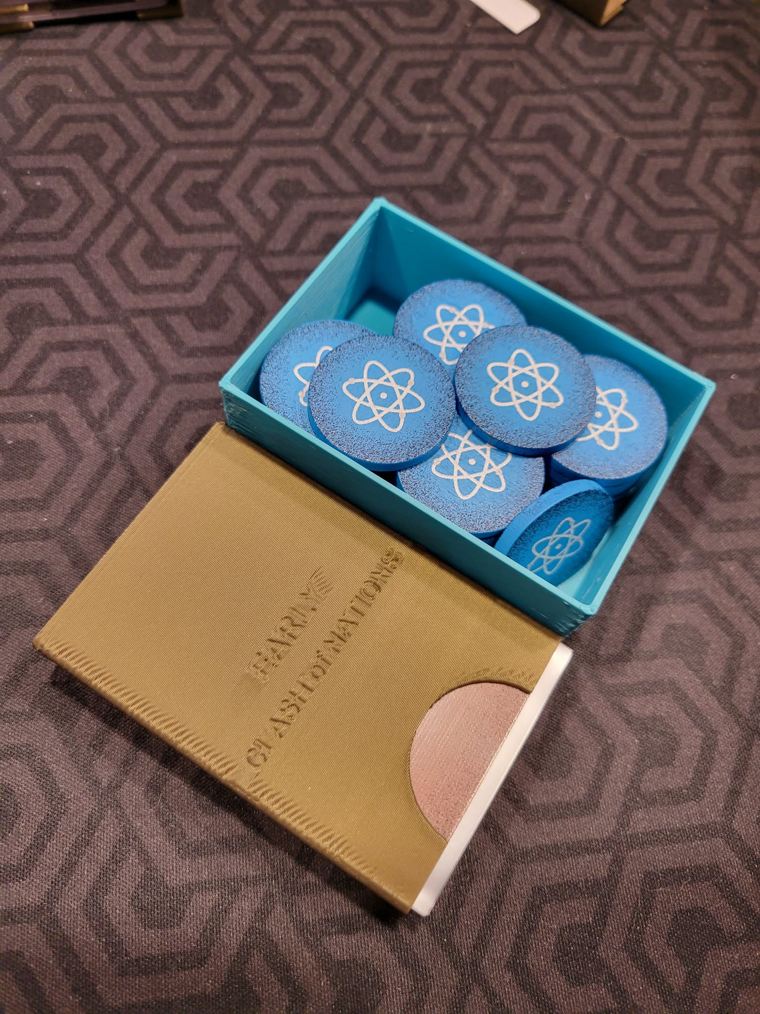 Energy Empire - insert adjustment for Premium Science tokens (wood)