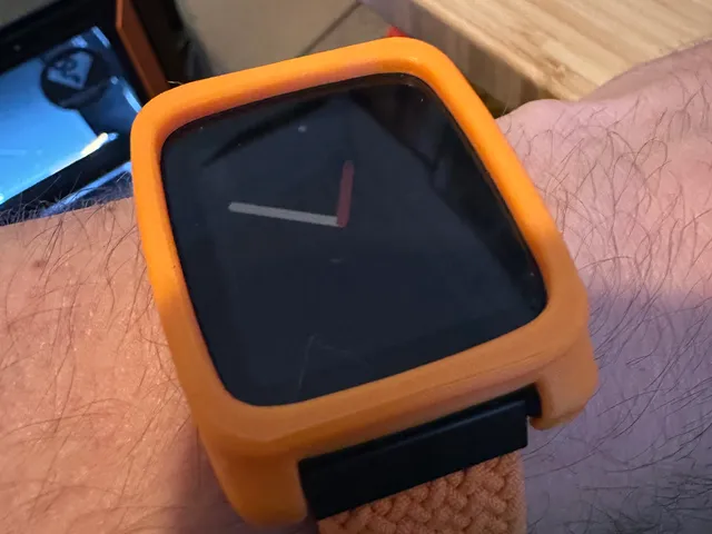 Pebble Time 2 Simple Bumper Case (Snap-Fit) - Beefy Edition