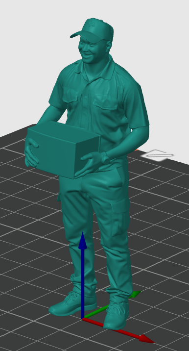 delivery guy with box