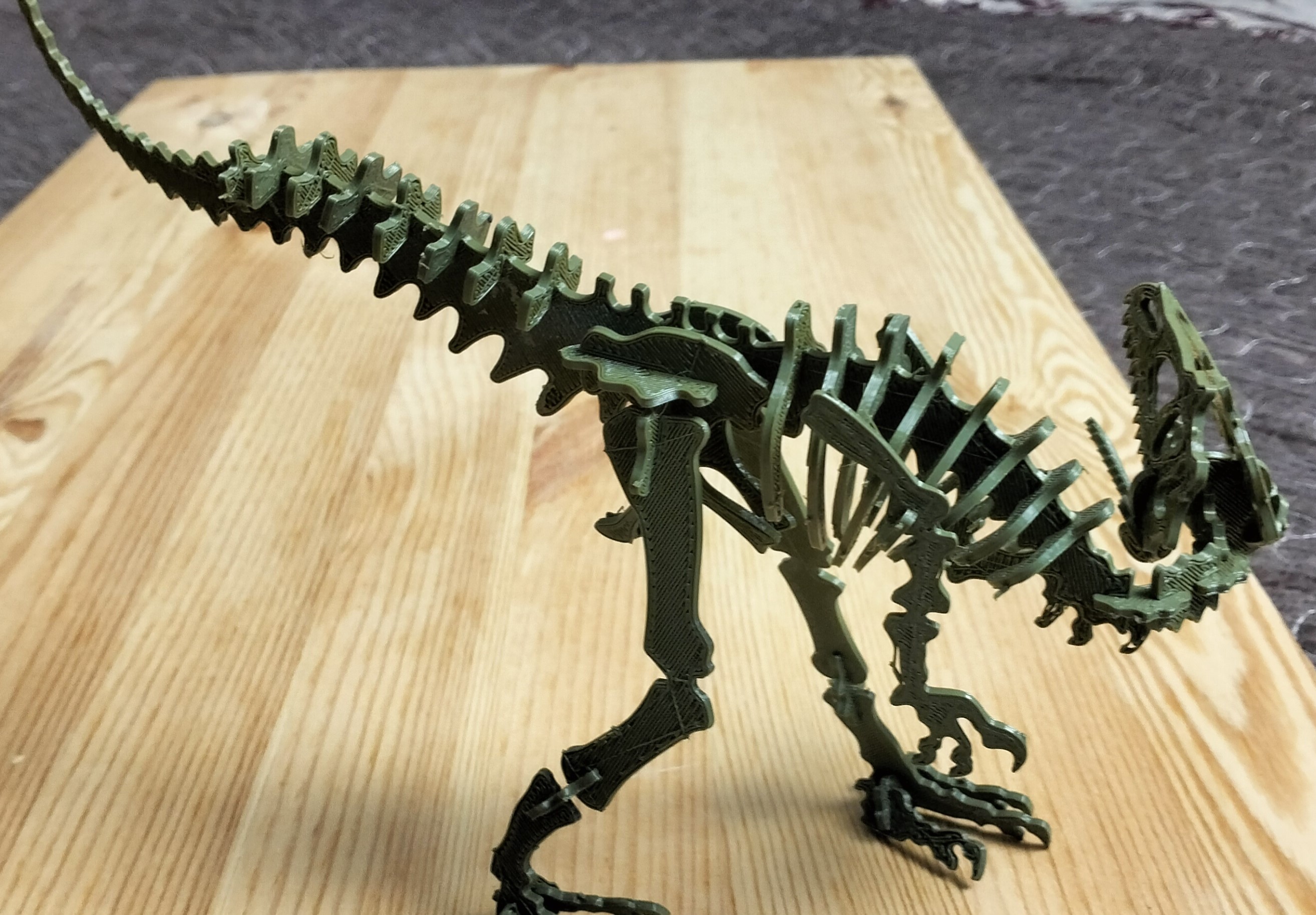 Miniatura 3 do modelo 3D 3D puzzle Alasaurus