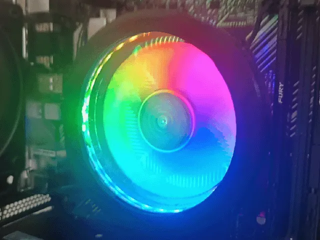 Neopixel ring AMD stock cooler upgrade