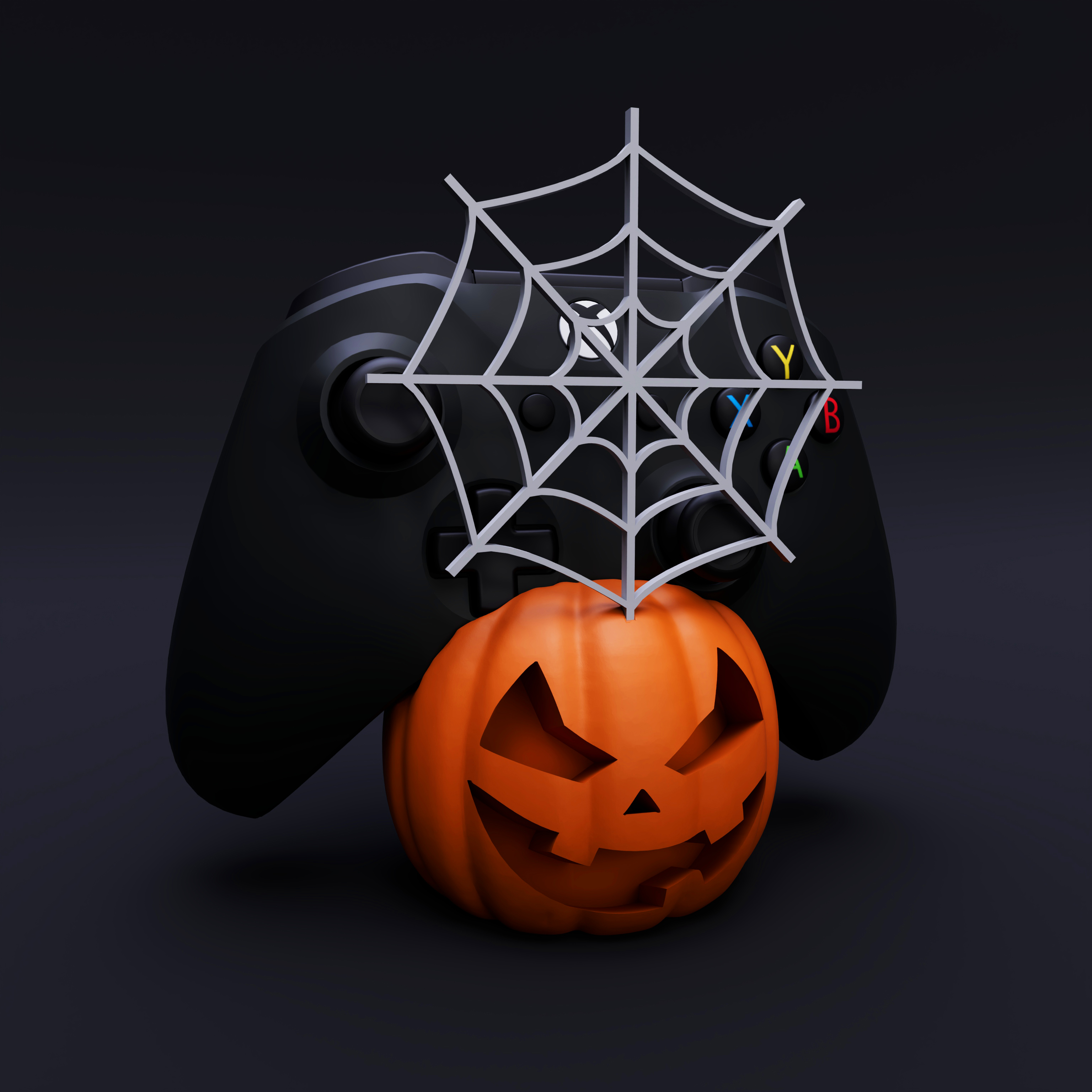 Halloween Edition Pumpkin Xbox X|S Controller Stand