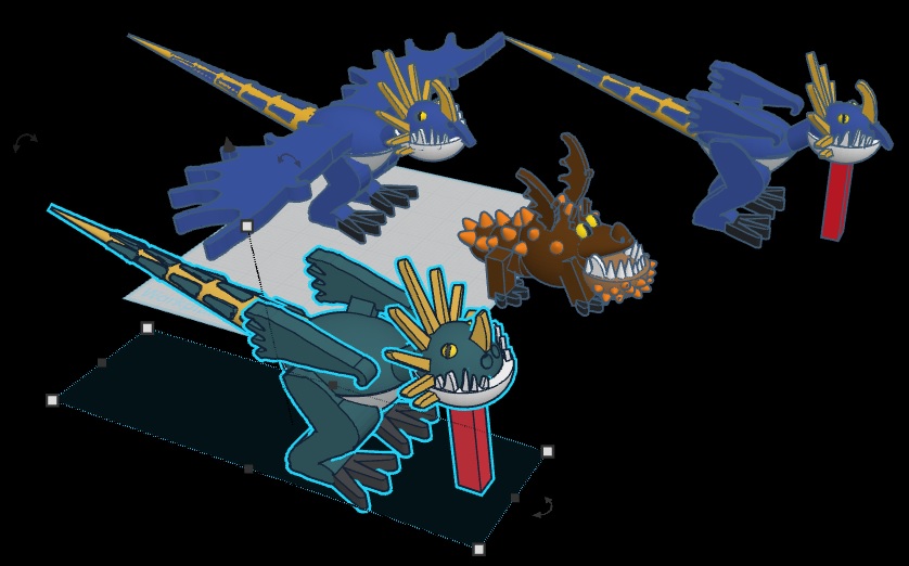 httyd gronckle & deadly nadders