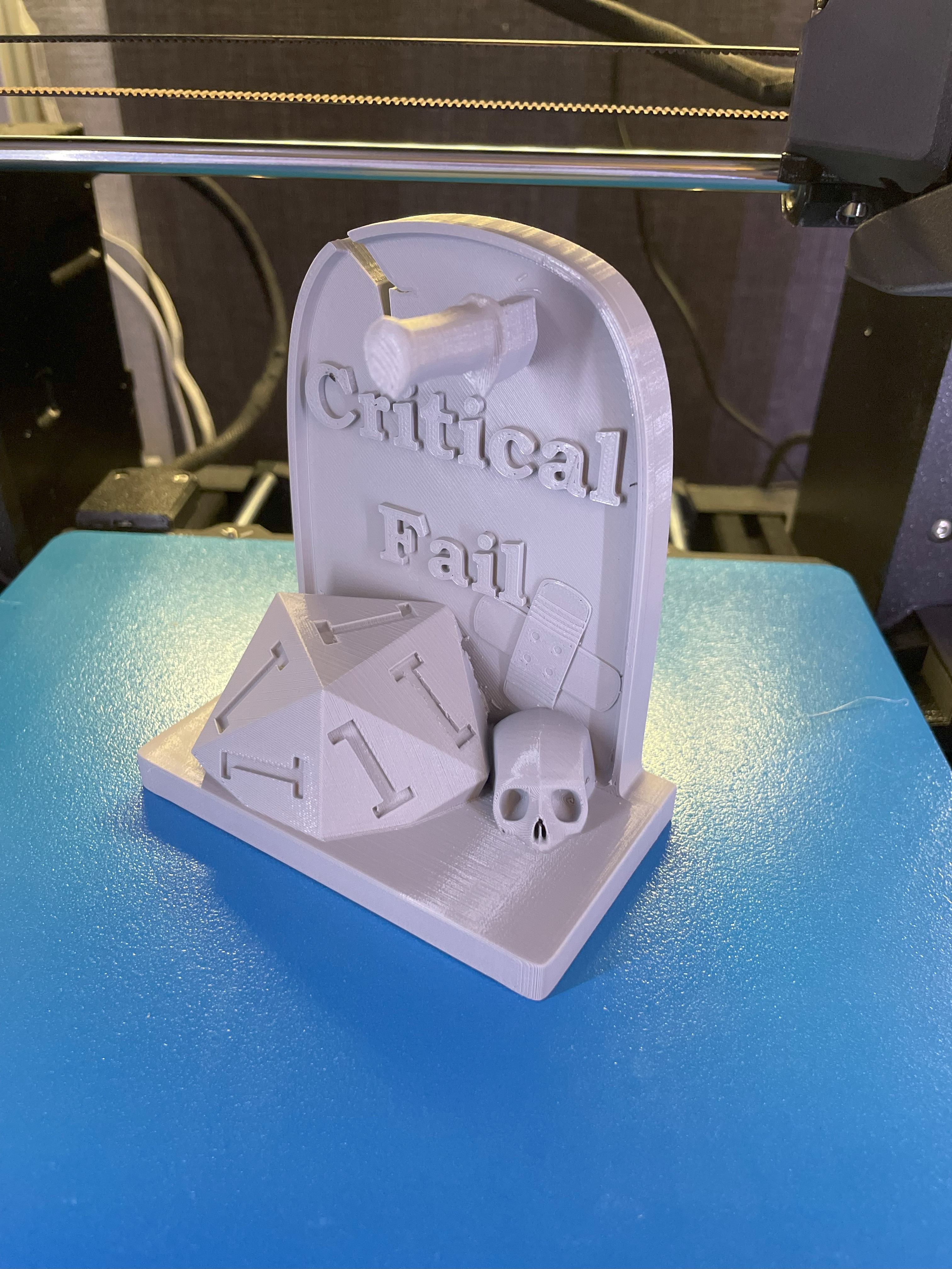 Critical Fail DnD Trophy