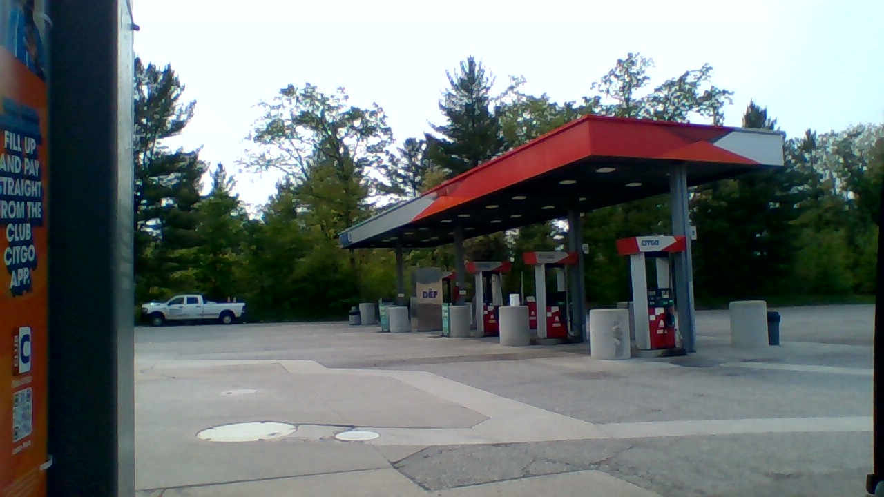 Gas Station Lithophane