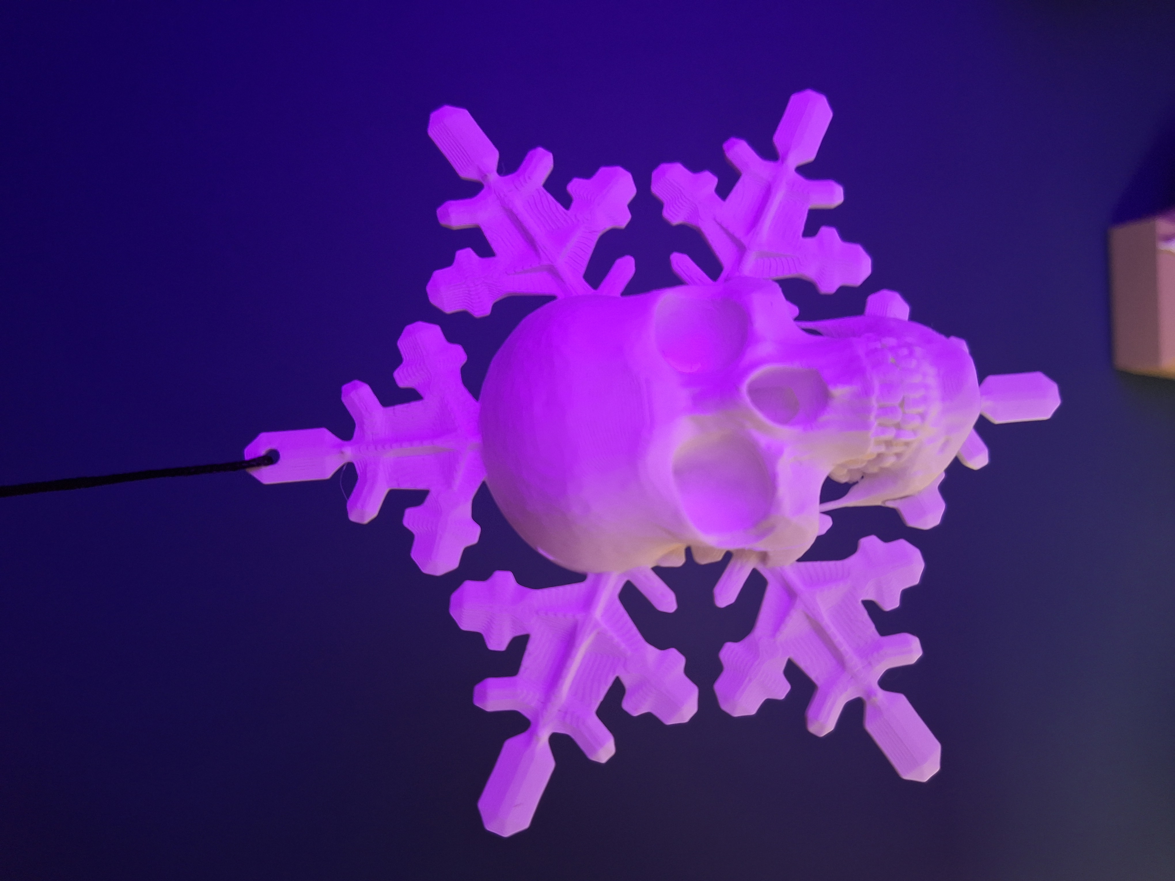 Skullflake / Snowflake skull