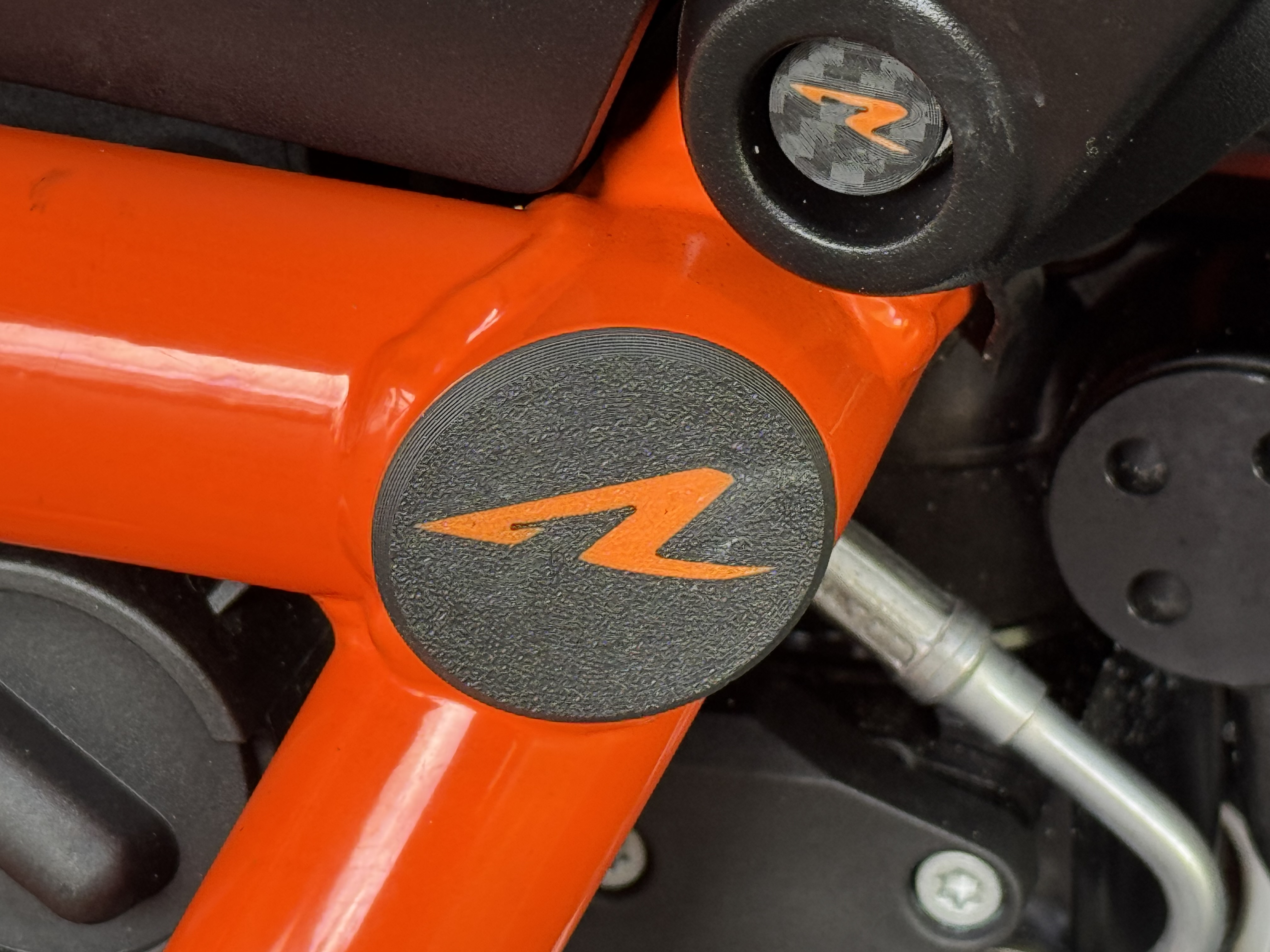 KTM 1290 Super Duke – 3D Printed Screw & Frame Covers