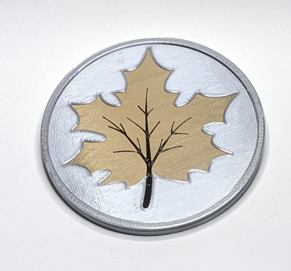 Maple Leaf Coaster