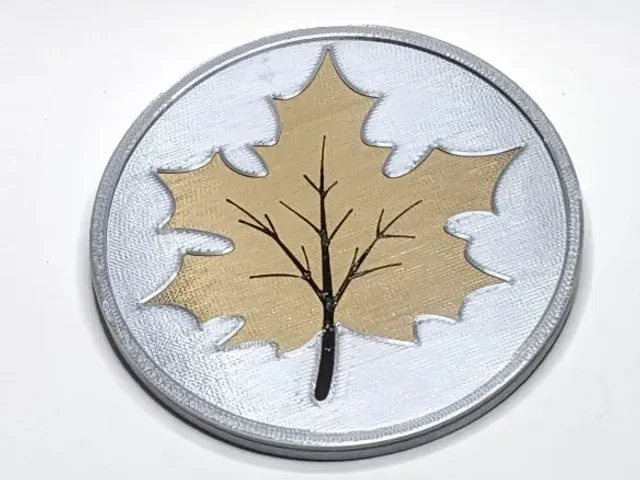 Maple Leaf Coaster