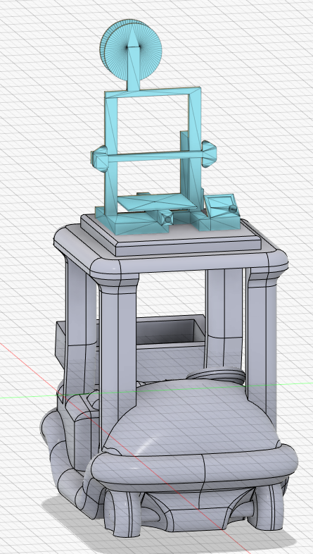 E3DBuggy with ender 3 pro on top