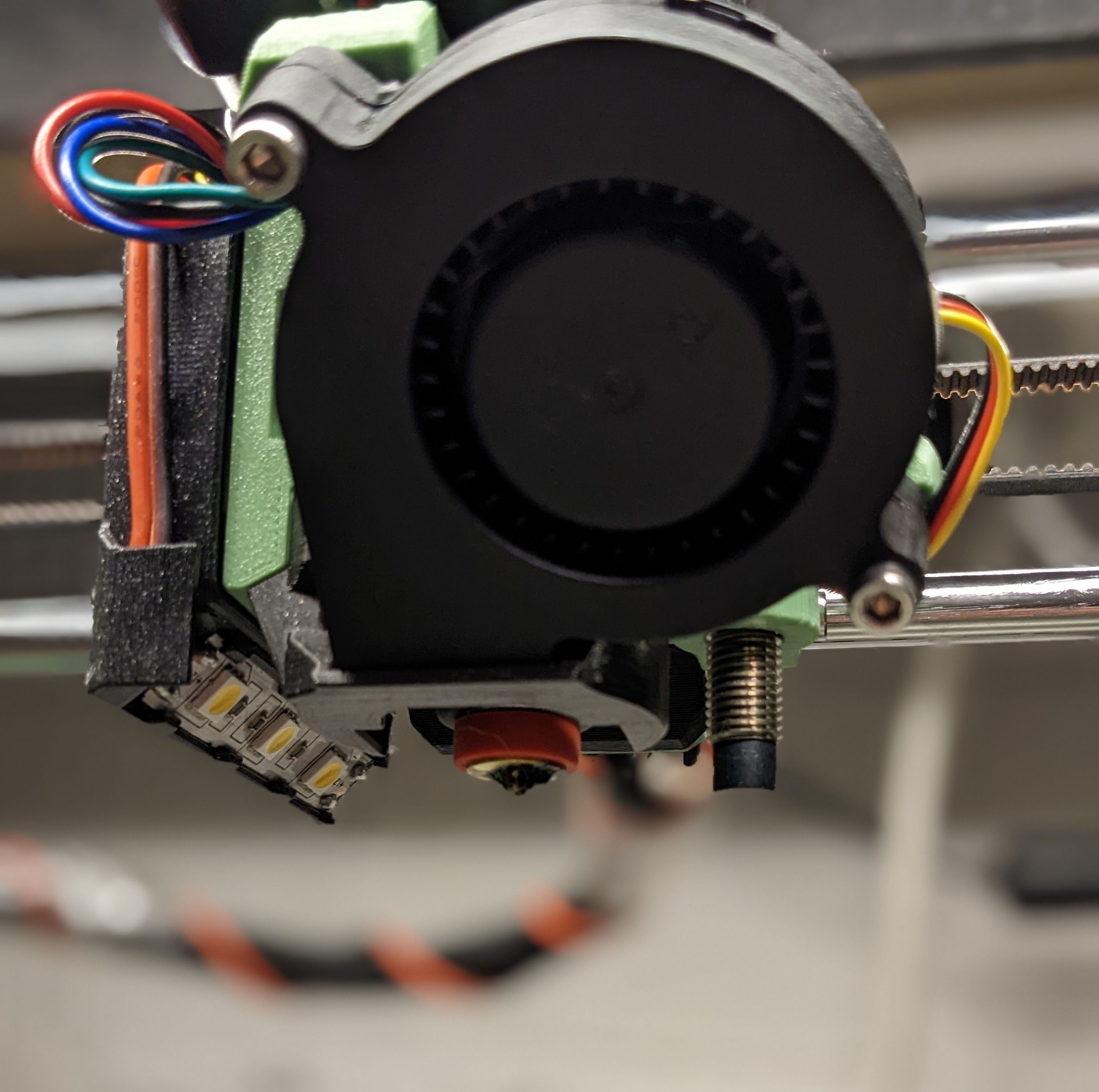 Snap on Hotend LED Mod for Prusa i3 MK3S+ (Revo compatible) by Milan