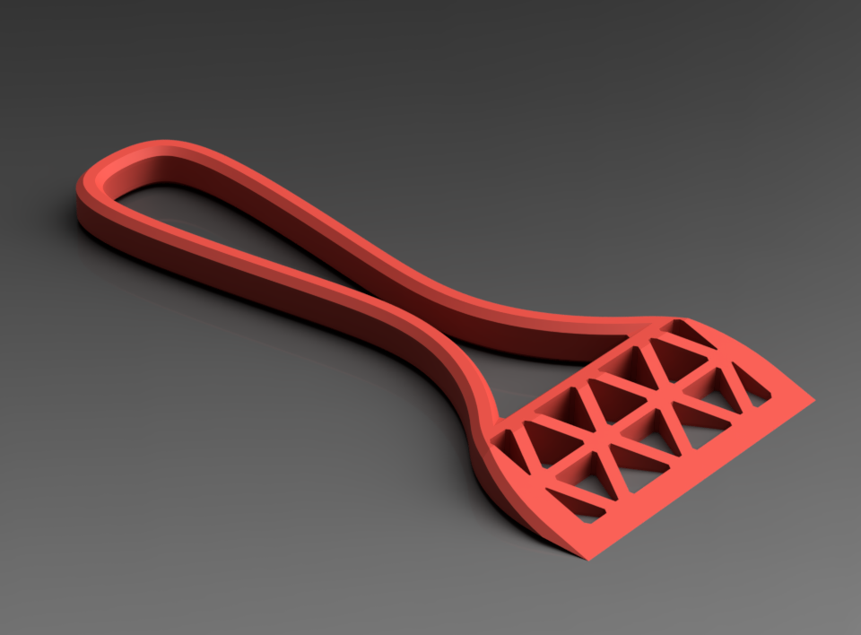 Ergo - Printbed Scraper "ergonomic"
