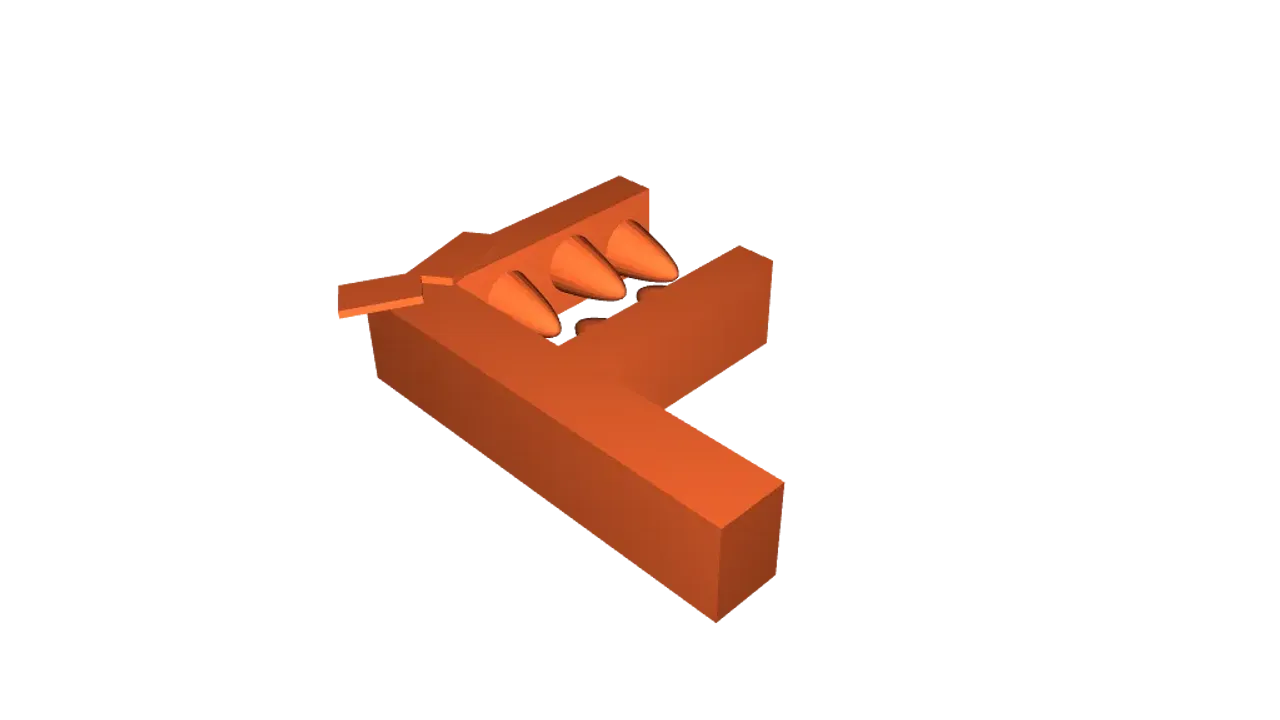 3D file ALPHABET LORE L 🎂・3D printer model to download・Cults