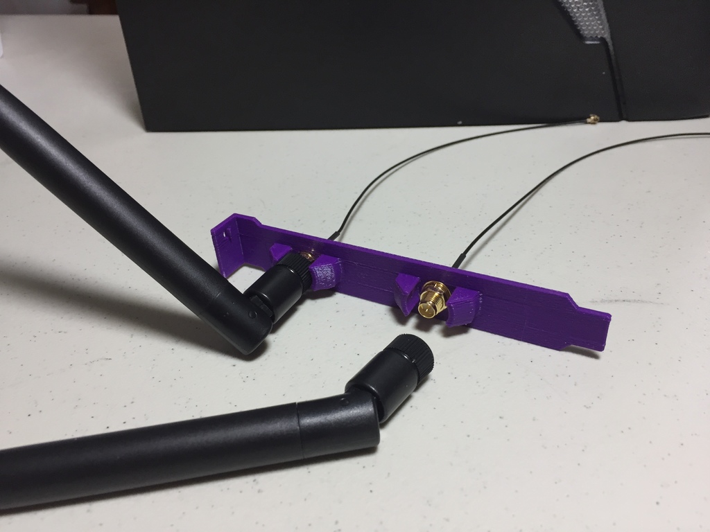 Dual WiFi Antenna Bracket for PC by PrussianTomasUSA Download free