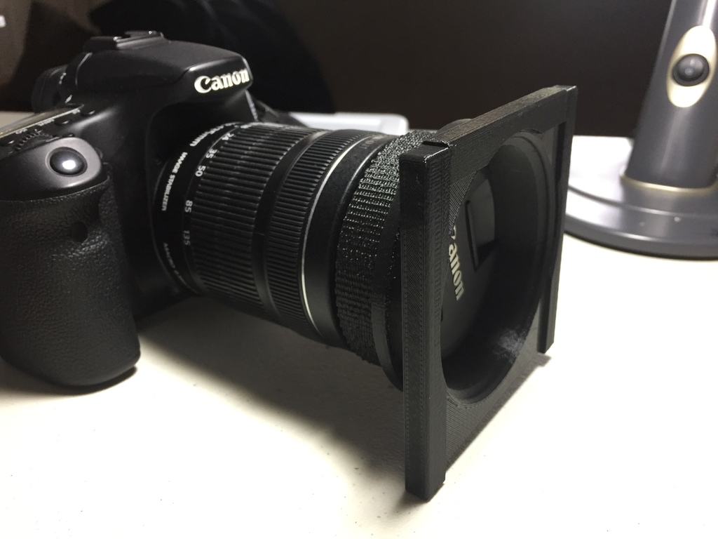 Canon 18-135mm Hood Mount Solar Film Adapter