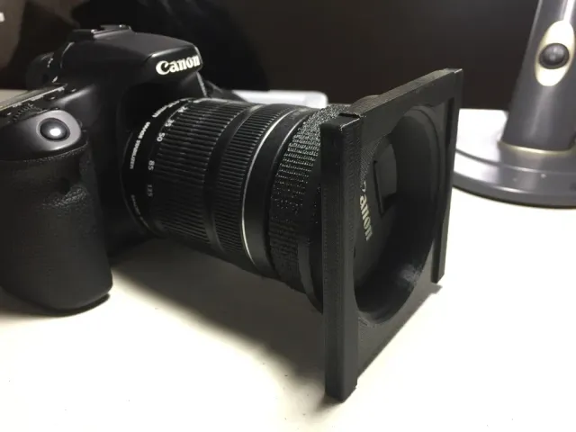 Canon 18-135mm Hood Mount Solar Film Adapter