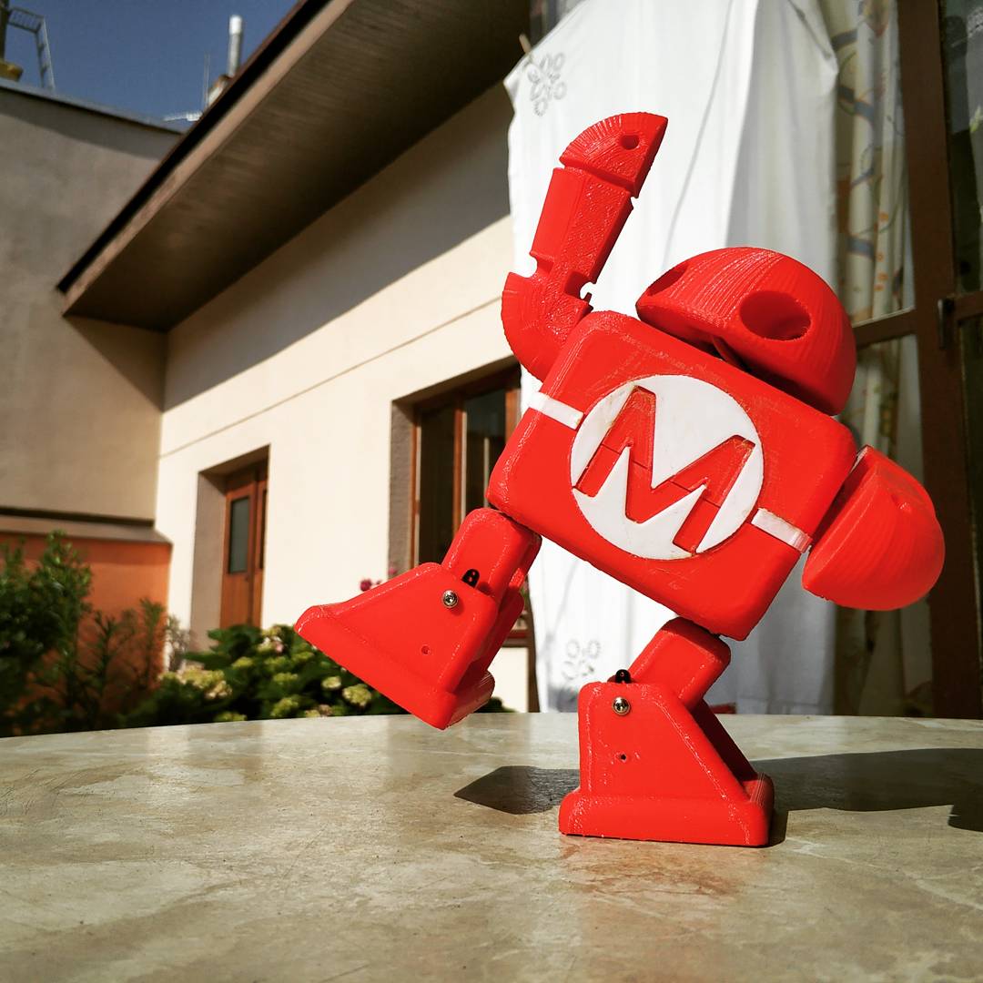 Makey dancing robot of the Maker Faire by Otto DIY | Download free STL ...