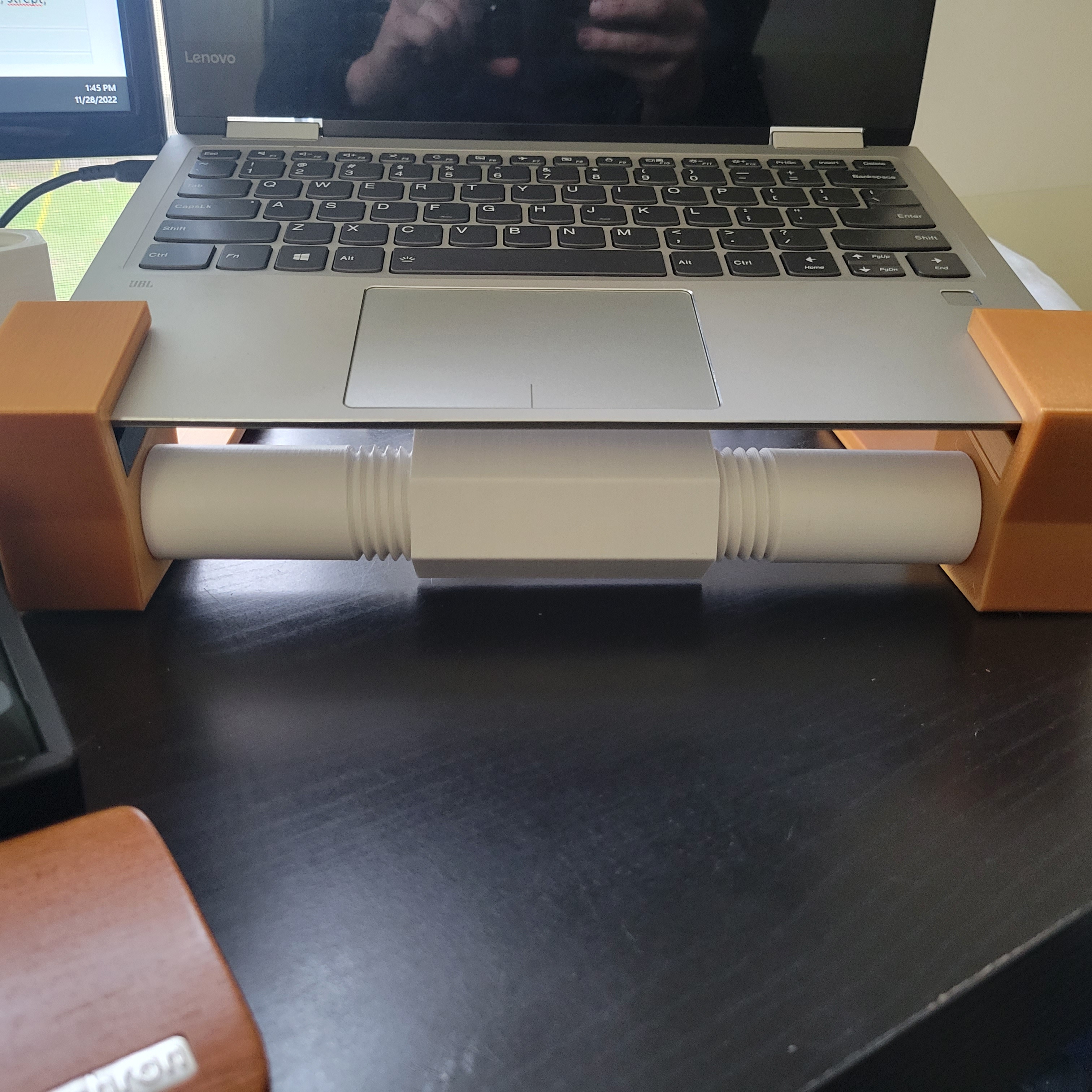floating laptop stand adjustable brace