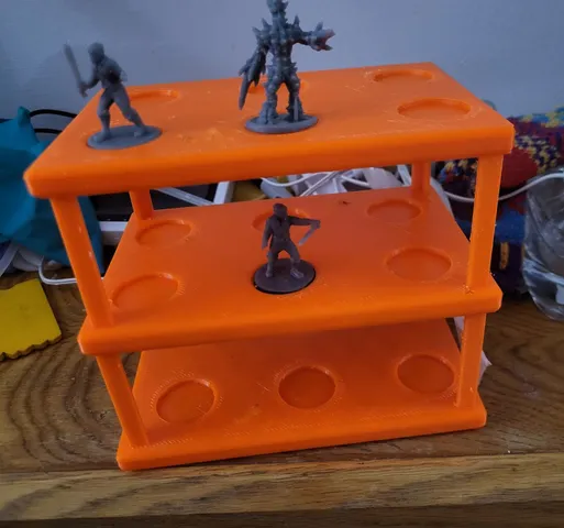 Stackable miniature display