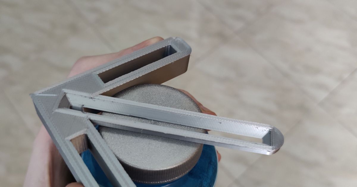 Arrow style center finder jig by pimpyourprinter Download free STL