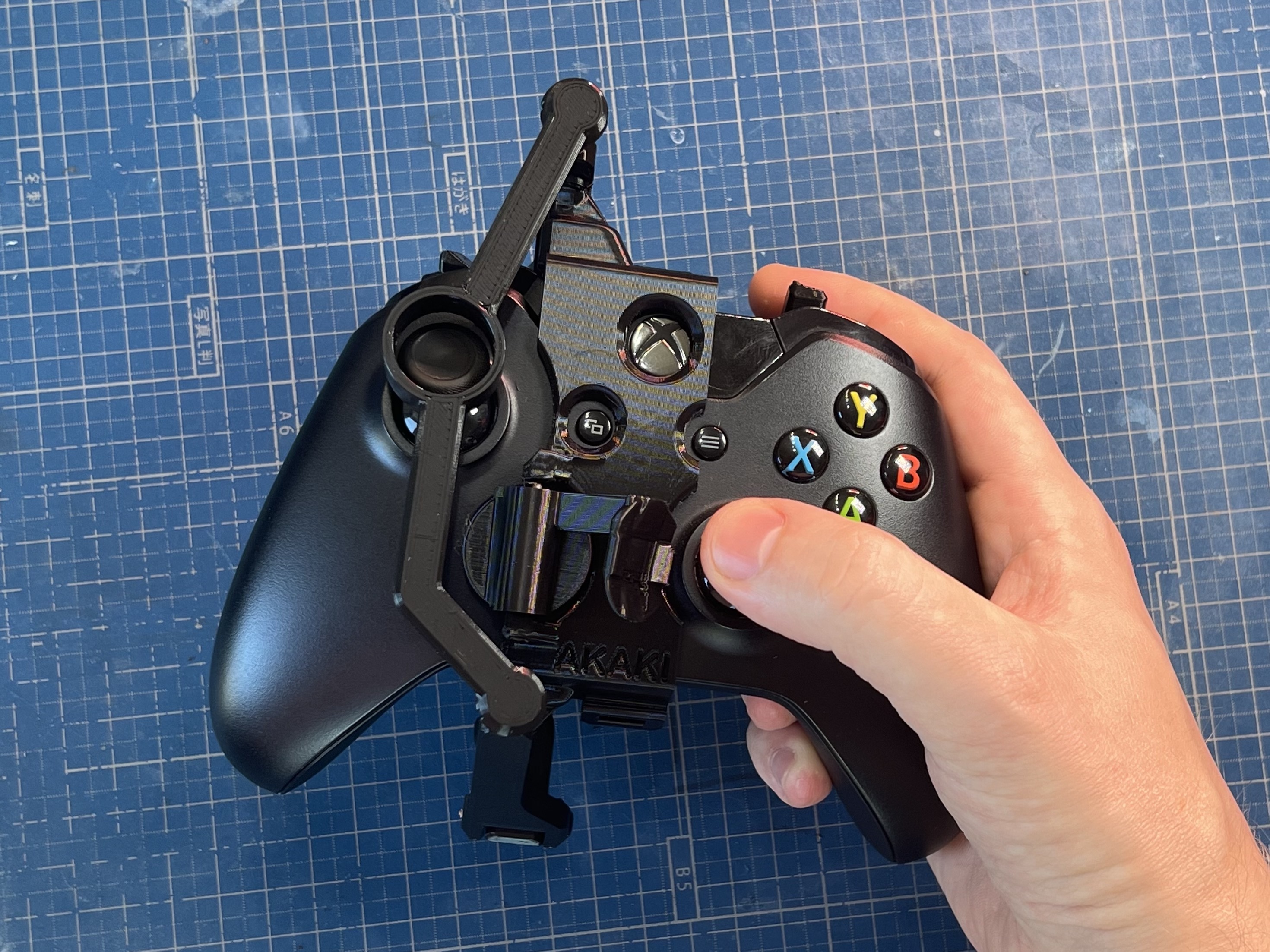 One handed Xbox One Controller By Akaki Download Free STL Model 