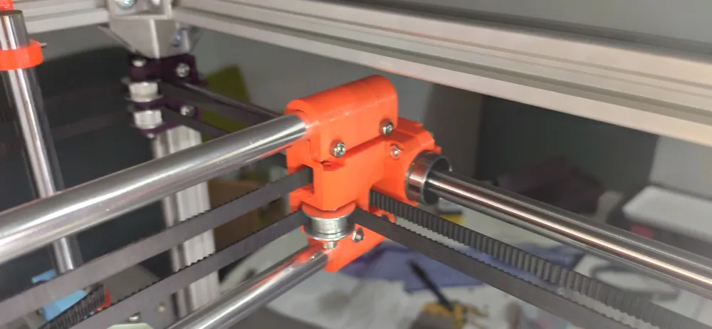 XY Joiner 10mm for Y and X GT2 20 Pulleys by masterviana