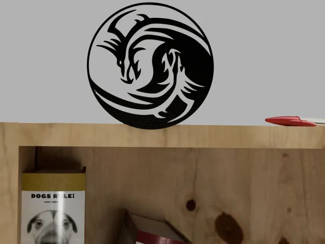 Yin and Yang Dragon