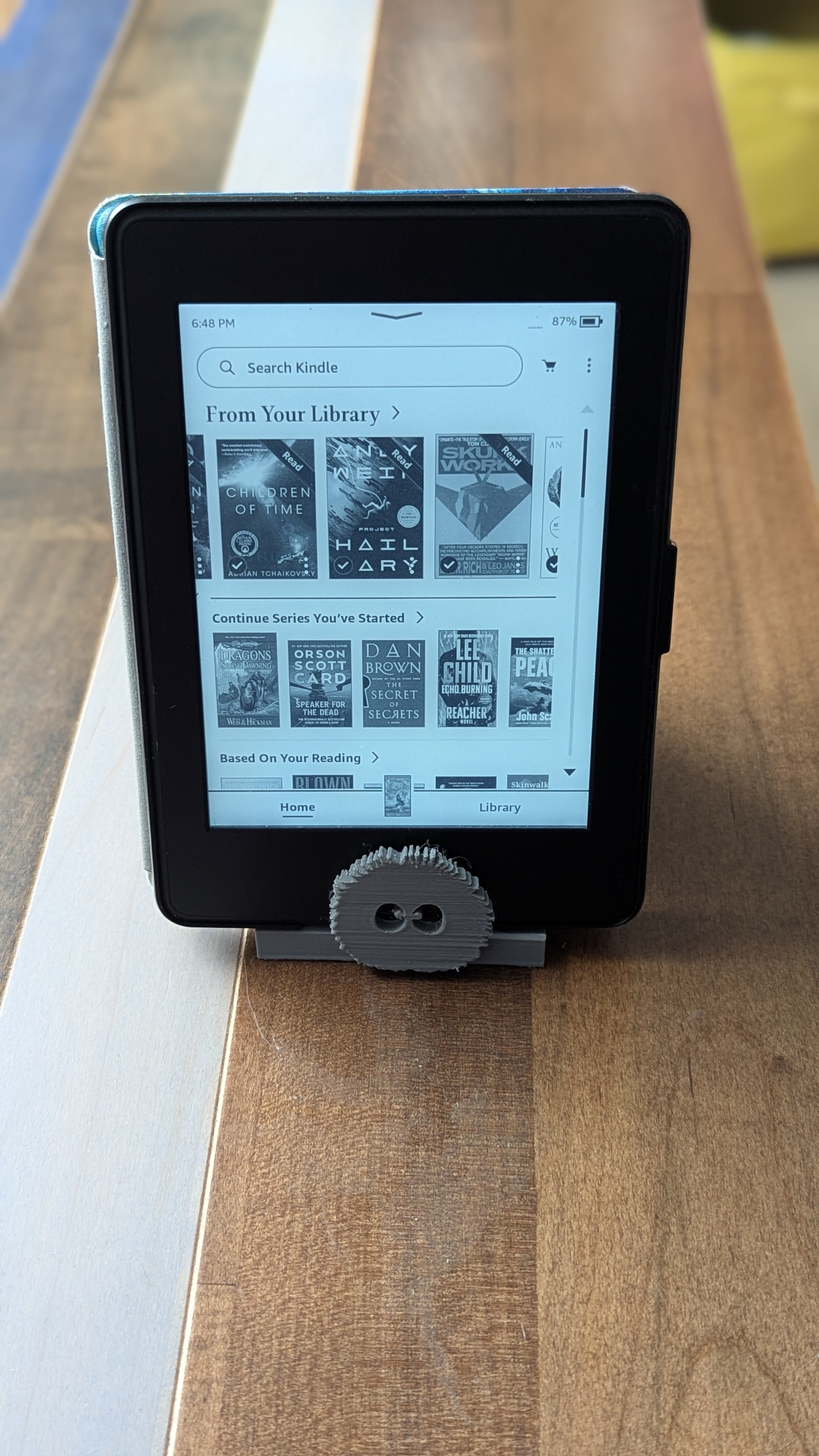 Miniatura 5 do modelo 3D Totoro Tablet / e-Reader / Phone Stand