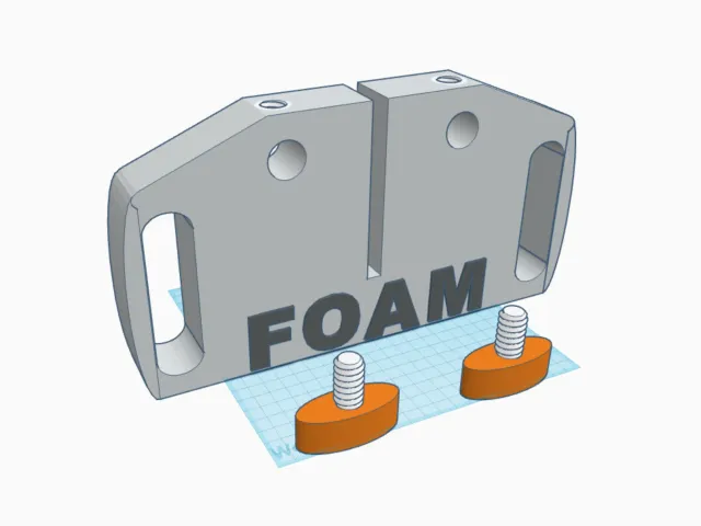 Foam board holder