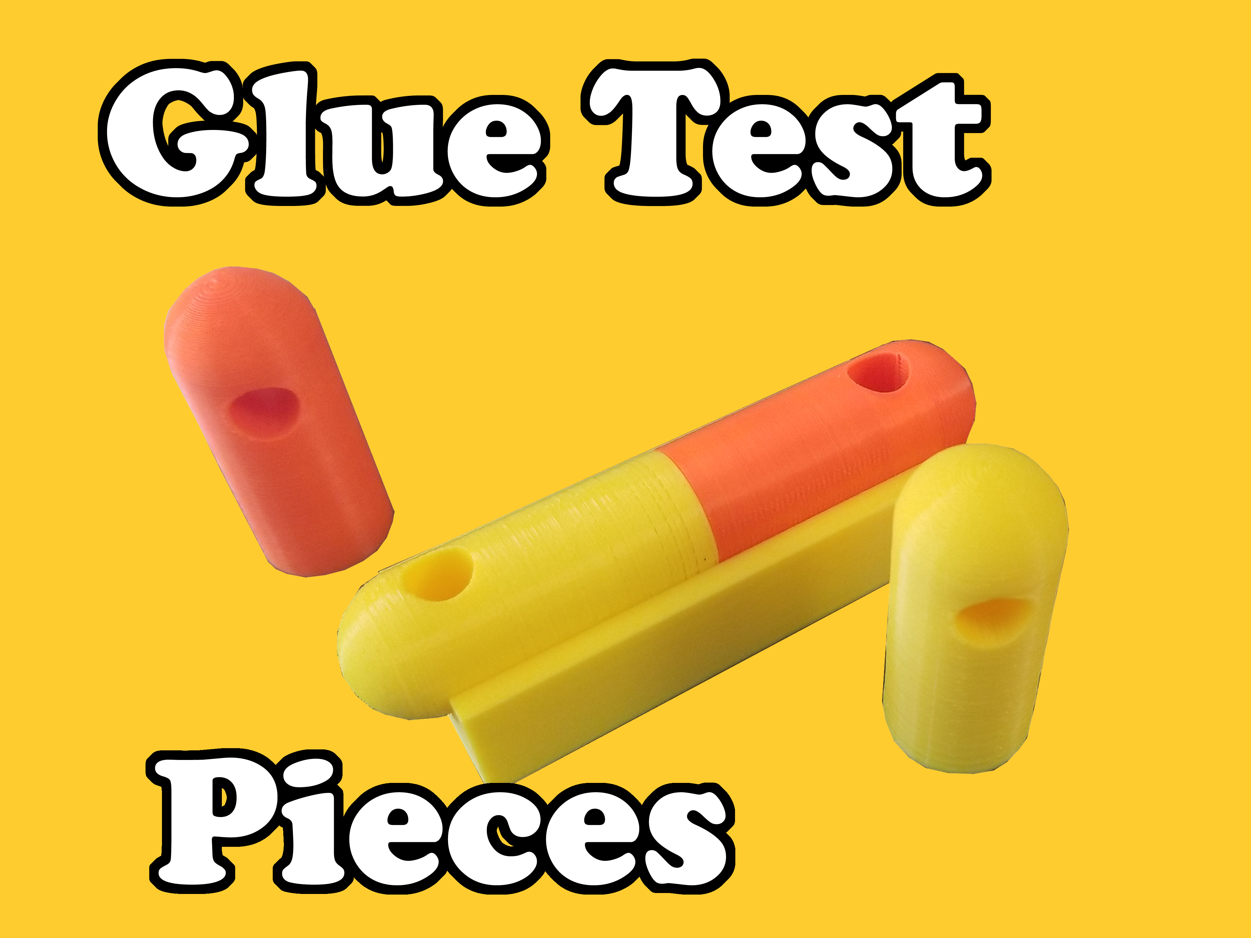 Glue Test Pieces