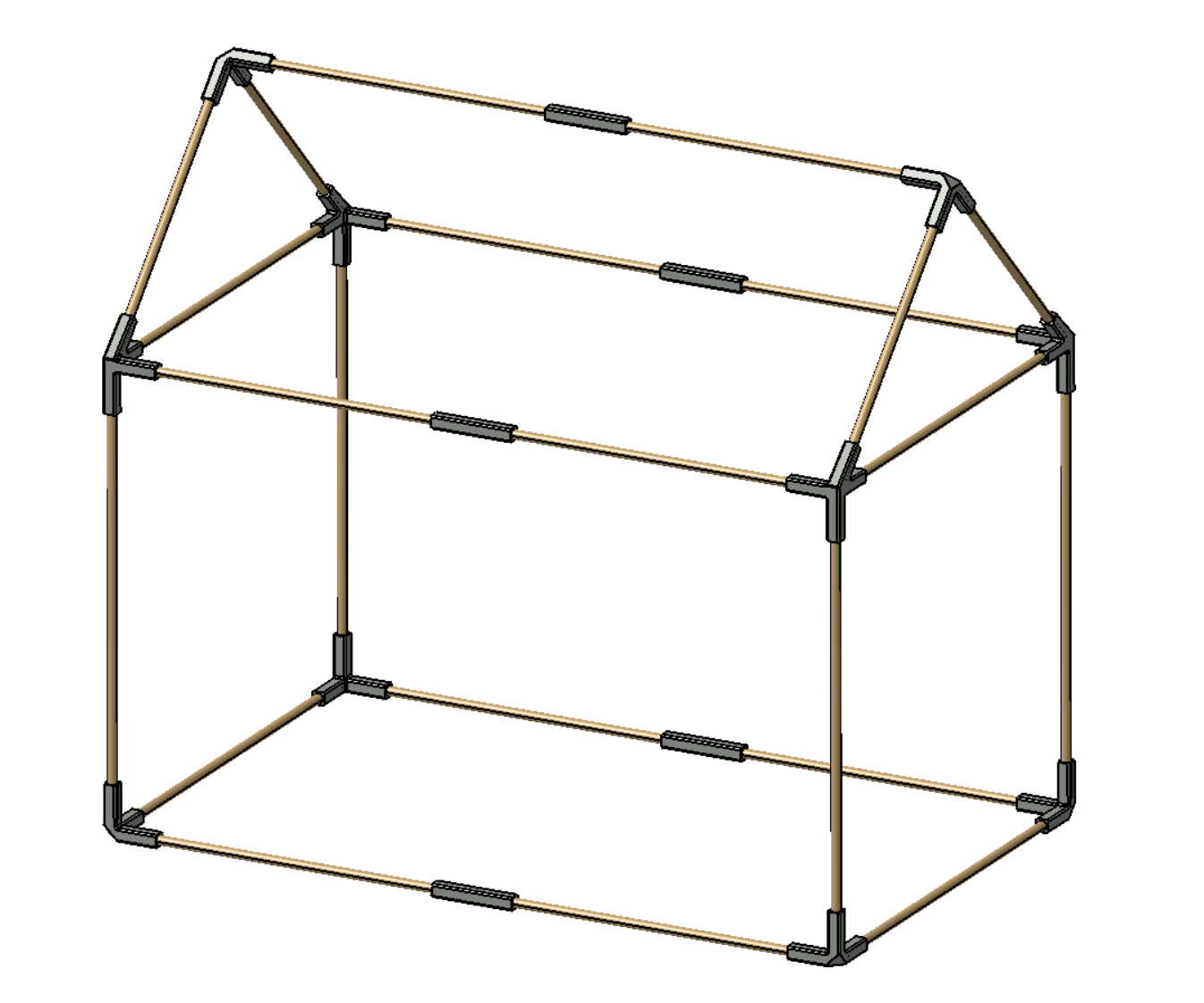 Kinderhaus im Space-Frame Design