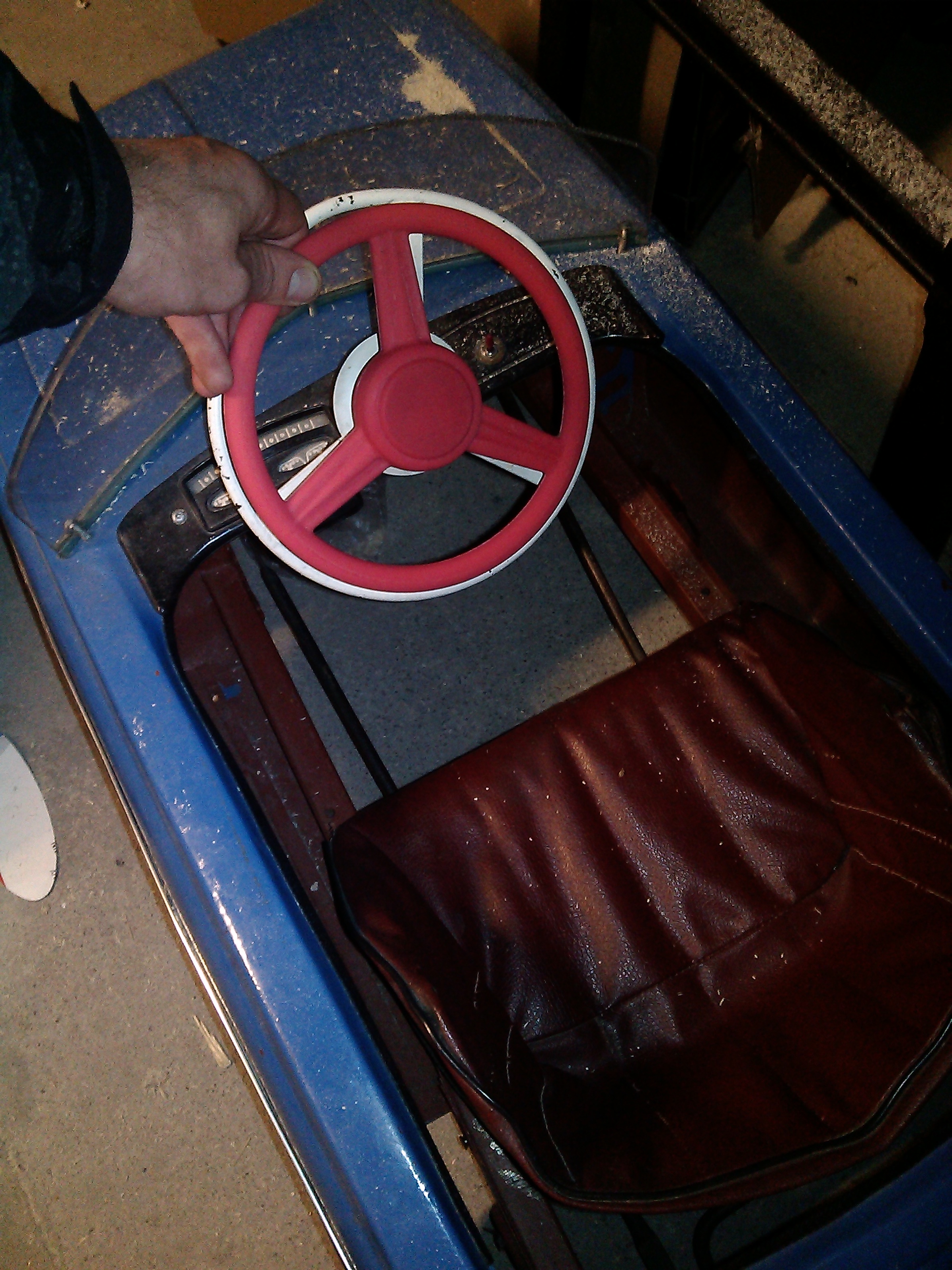 Volant na šlapací Moskvič (Pedal car steering wheel) by Loudin Download free STL model